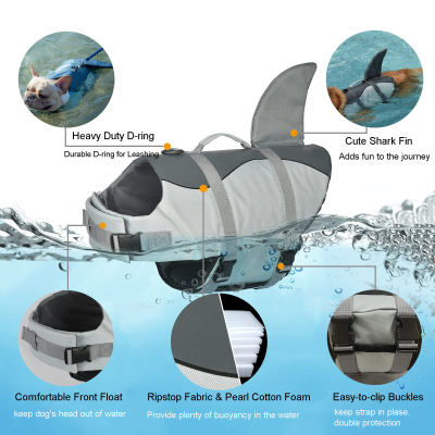 Dog Shark Life Jacket 02