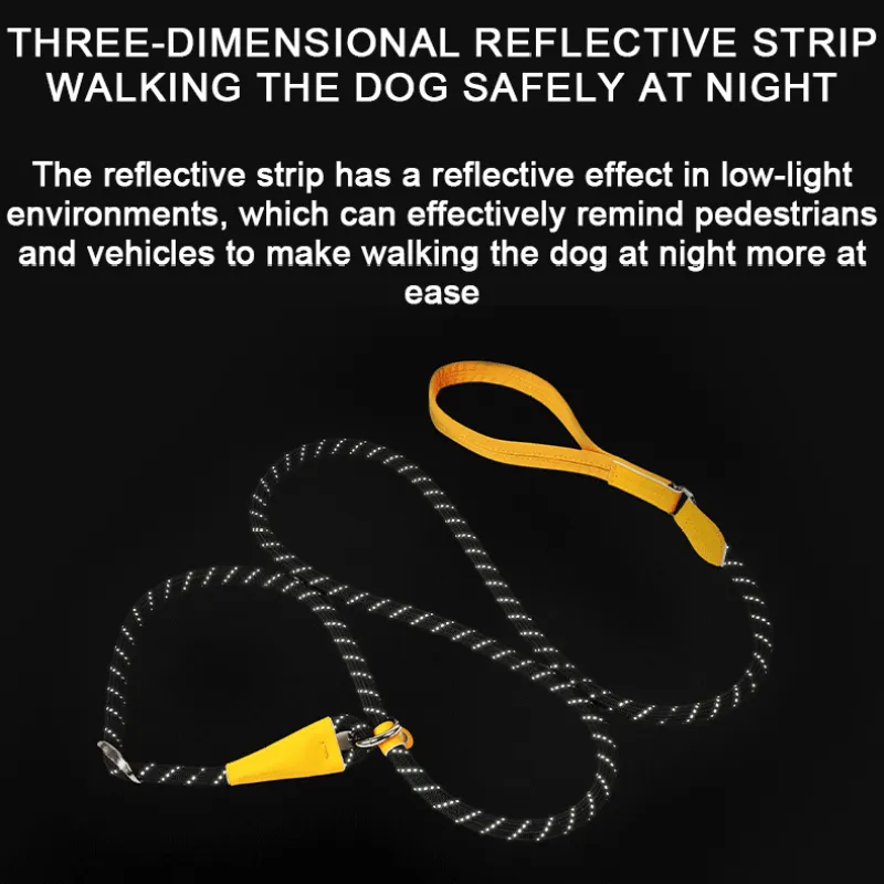 Reflective Non-Slip Lead Dog Leash06