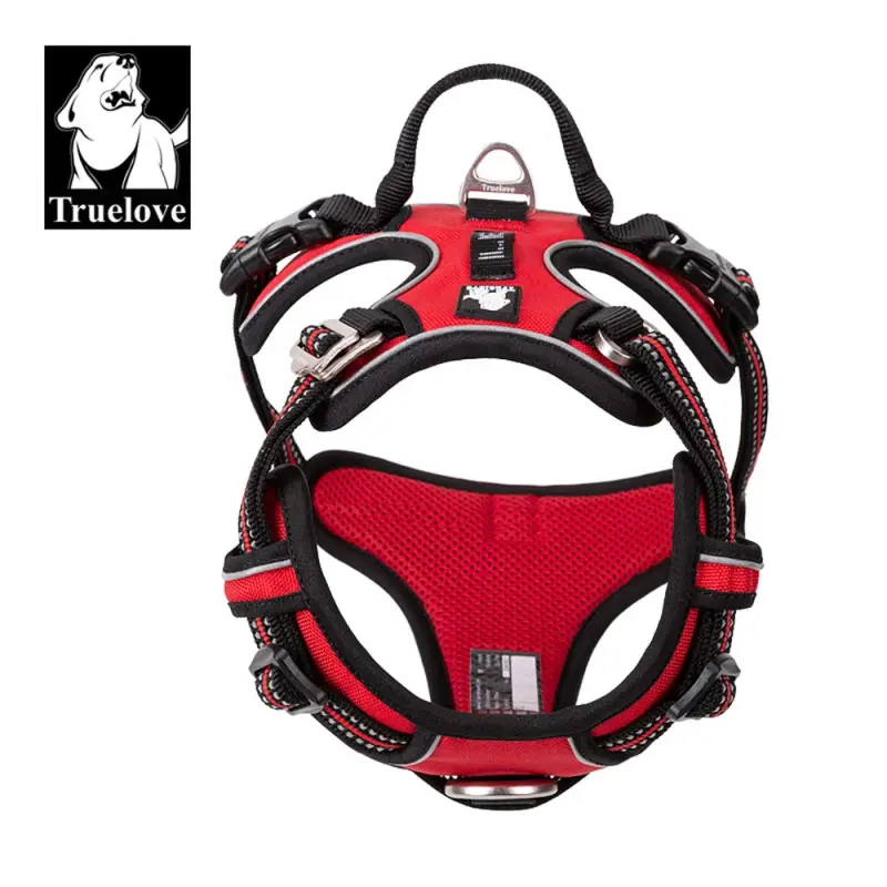 True Love No Pull Reflective Dog Harness05