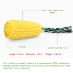 Dog Chew Toys Corn Molar Stick
