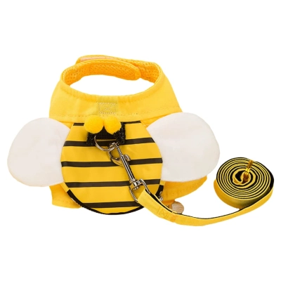 Honeybee Style Dog Mesh Harnesses 01