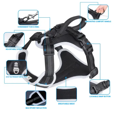 Explosion-Proof Dog Harness 02