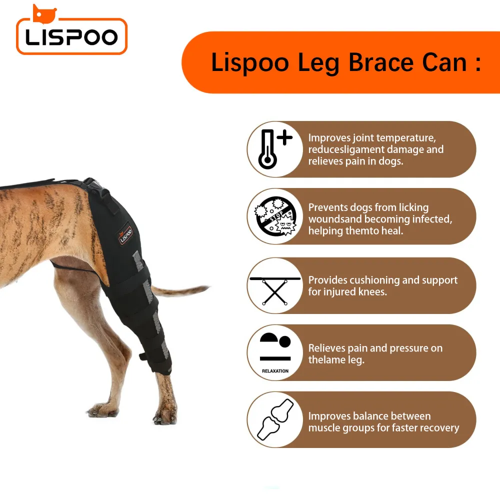 Lispoo Dog Leg Brace for Acl Injury