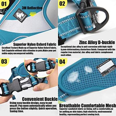 True Love Reflective Dog Vest Harness 02