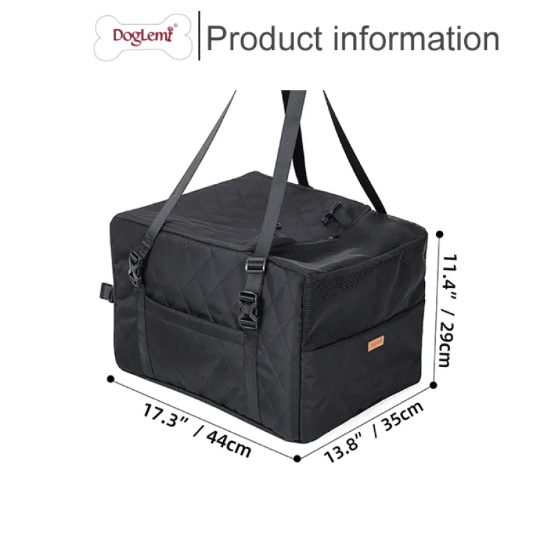 DOGLEMI Cat Dog Basket For Car