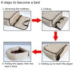 DOGLEMI  Cat Dog Travel Bed For Car