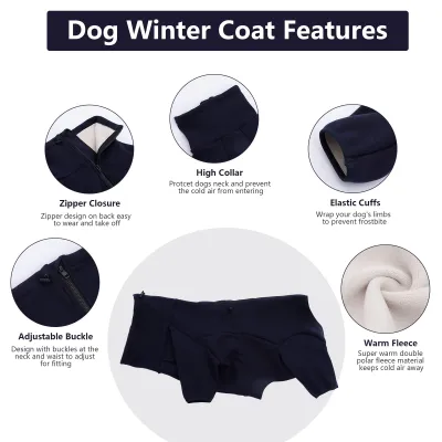 Dog Winter Thermal Onesies 02