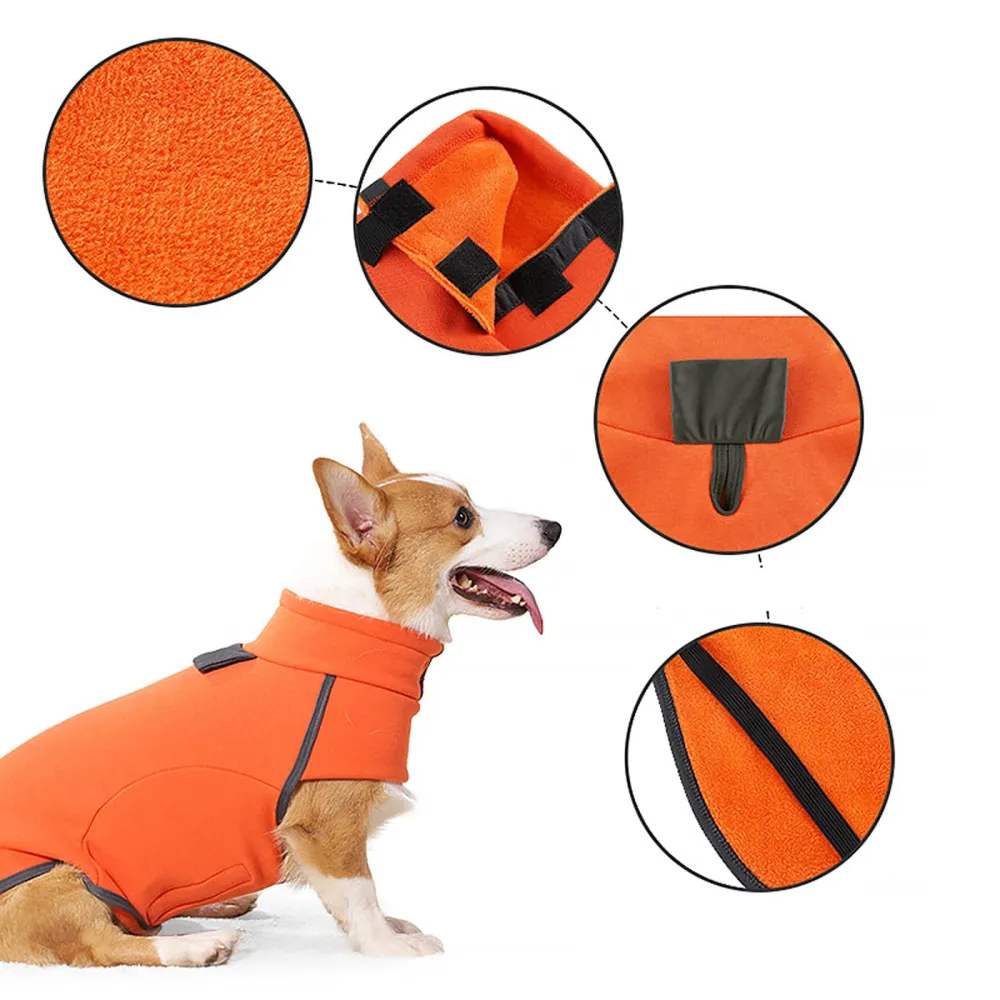 Sleeveless Pullover Dog Sweatshirt for Cold