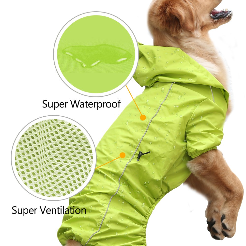 Cold Protection Dog Raincoat