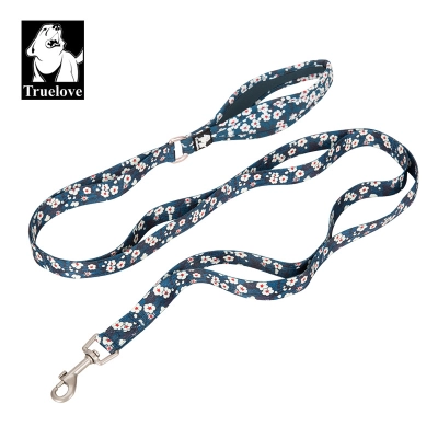 True Love Floral Style Heavy Duty Dog Leash 01