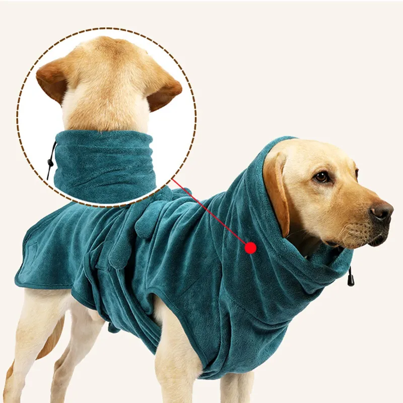 Dog Towel Robe04