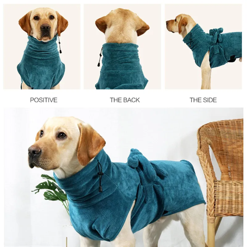 Dog Towel Robe02