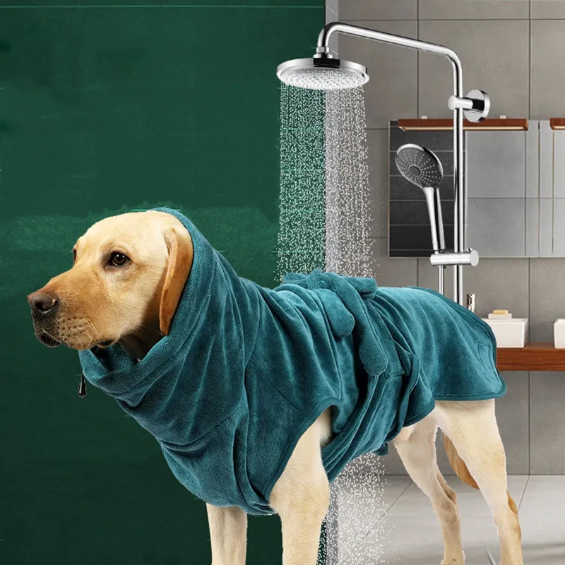 Dog Towel Robe05