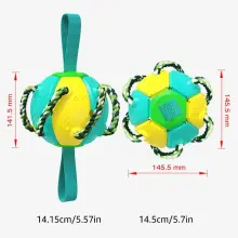Dog Chew Toys Training Frisbee Football06
