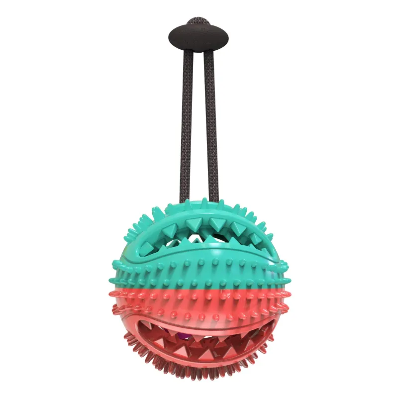 Dog Chew Toy Rubber Teething Anti-Bite Sound Ball