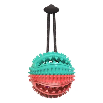DOG Chew Toys Rubber Molars Bite-resistant Sound Ball 01