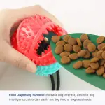 Dog Chew Toy Rubber Teething Anti-Bite Sound Ball