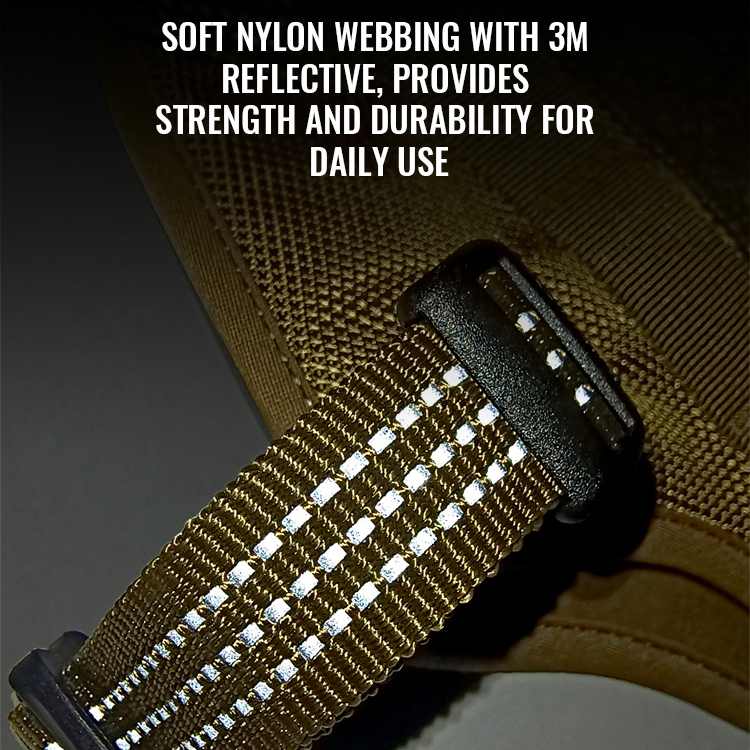 True Love Reflective Multi-Function Dog Harness