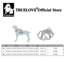 True Love Reflective Multi-Function Dog Harness07