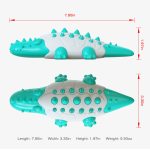 Dog Chew Toy Rubber Crocodile