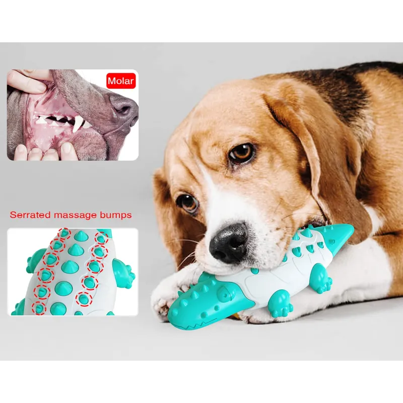 Dog Chew Toy Rubber Crocodile02