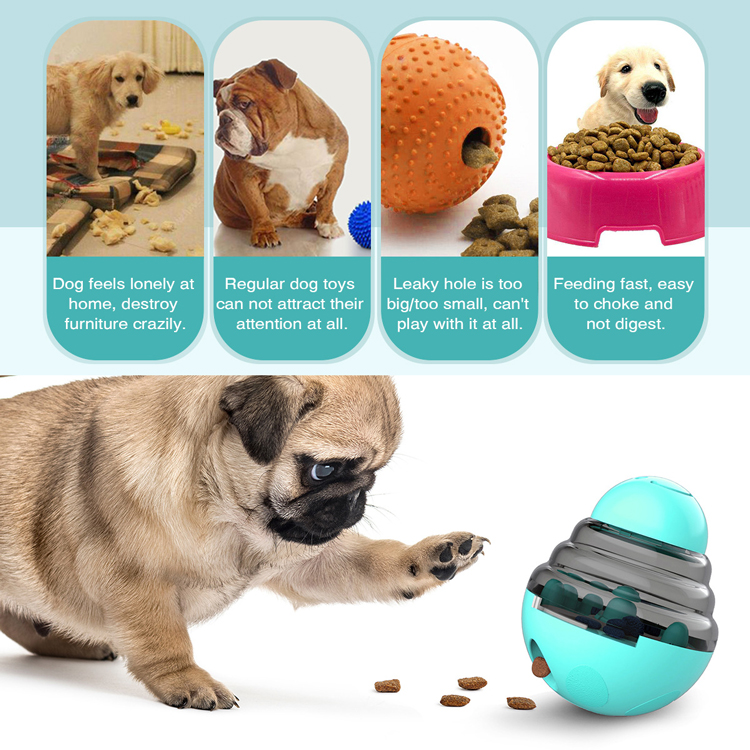 CAT DOG Slow Food Toy Tumbler Slow Food Toy Ball