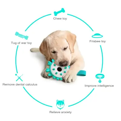 Dog Chew Toy Rubber Molar Circle 02