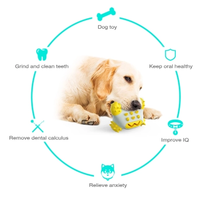 Dog Chew Toy Rubber Crab 02