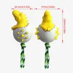 Dog Chew Toy Rubber Dinosaur Eggs