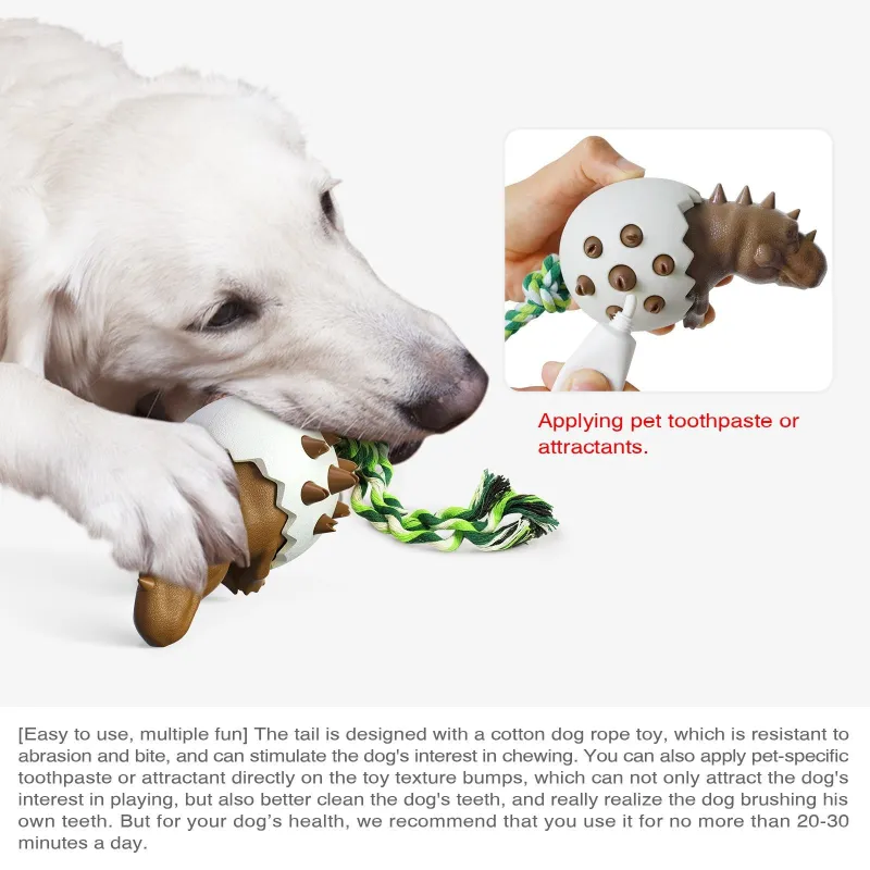 Dog Chew Toy Rubber Dinosaur Eggs04