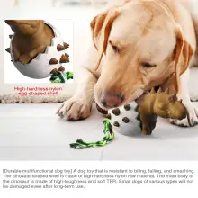 Dog Chew Toy Rubber Dinosaur Eggs03