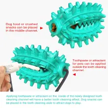 Dog Bite Chew Toys Single Suction Cup Cactus Rope Ball04