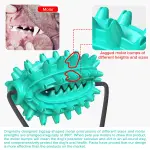 Dog Bite Chew Toys Single Suction Cup Cactus Rope Ball