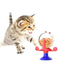 Cat Dog Slow Food Toy Interactive Turntable07