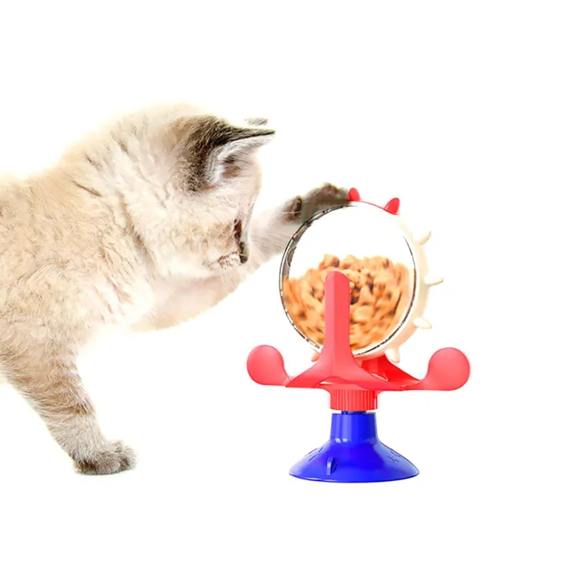 Cat Dog Slow Food Toy Interactive Turntable08