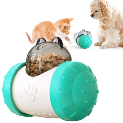 CAT DOG Slow Food Toy Tumbler Slow Food Leaking Ball 01