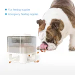 DOG Slow Food Toy Button Interactive Food Dispenser
