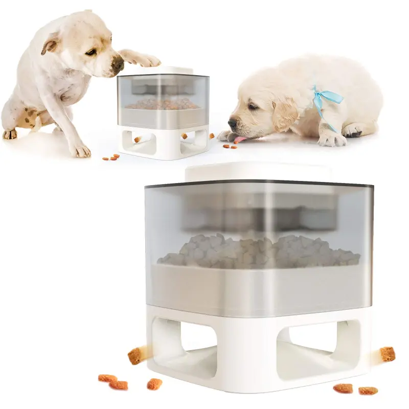 DOG Slow Food Toy Button Interactive Food Dispenser07