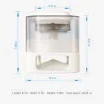 DOG Slow Food Toy Button Interactive Food Dispenser