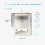 DOG Slow Food Toy Button Interactive Food Dispenser