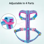 True Love Reflective H Shaped Dog Harness