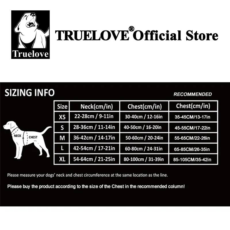 True Love Reflective H Shaped Dog Harness06