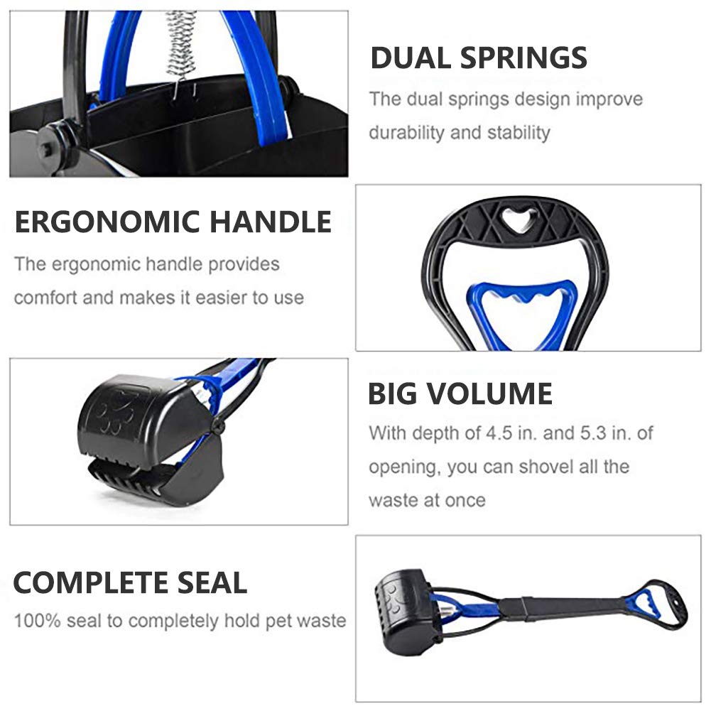 Foldable Long Handle Dog Poop Pickup Crawlpaw