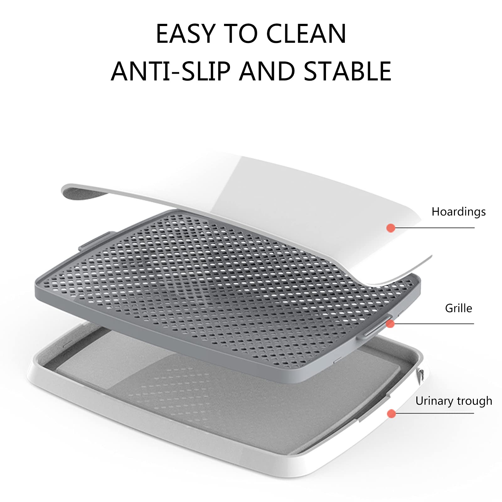 Foldable Indoor Training Dog Toilet