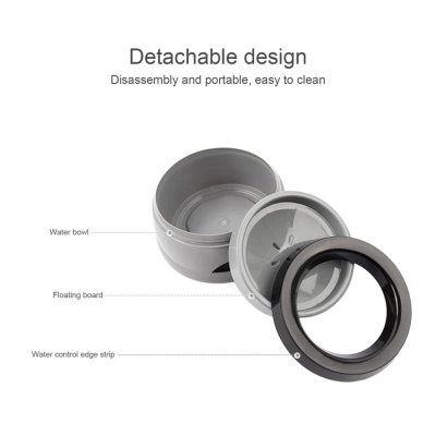 Cat Dog Car Non-Slip Floating Water Bowl 02