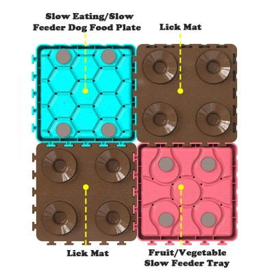 Dog Anti-Choking Slow Food Bowls 02