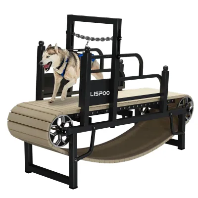 LISPOO Dog Slat Mill for Indoor & Outdoor 01