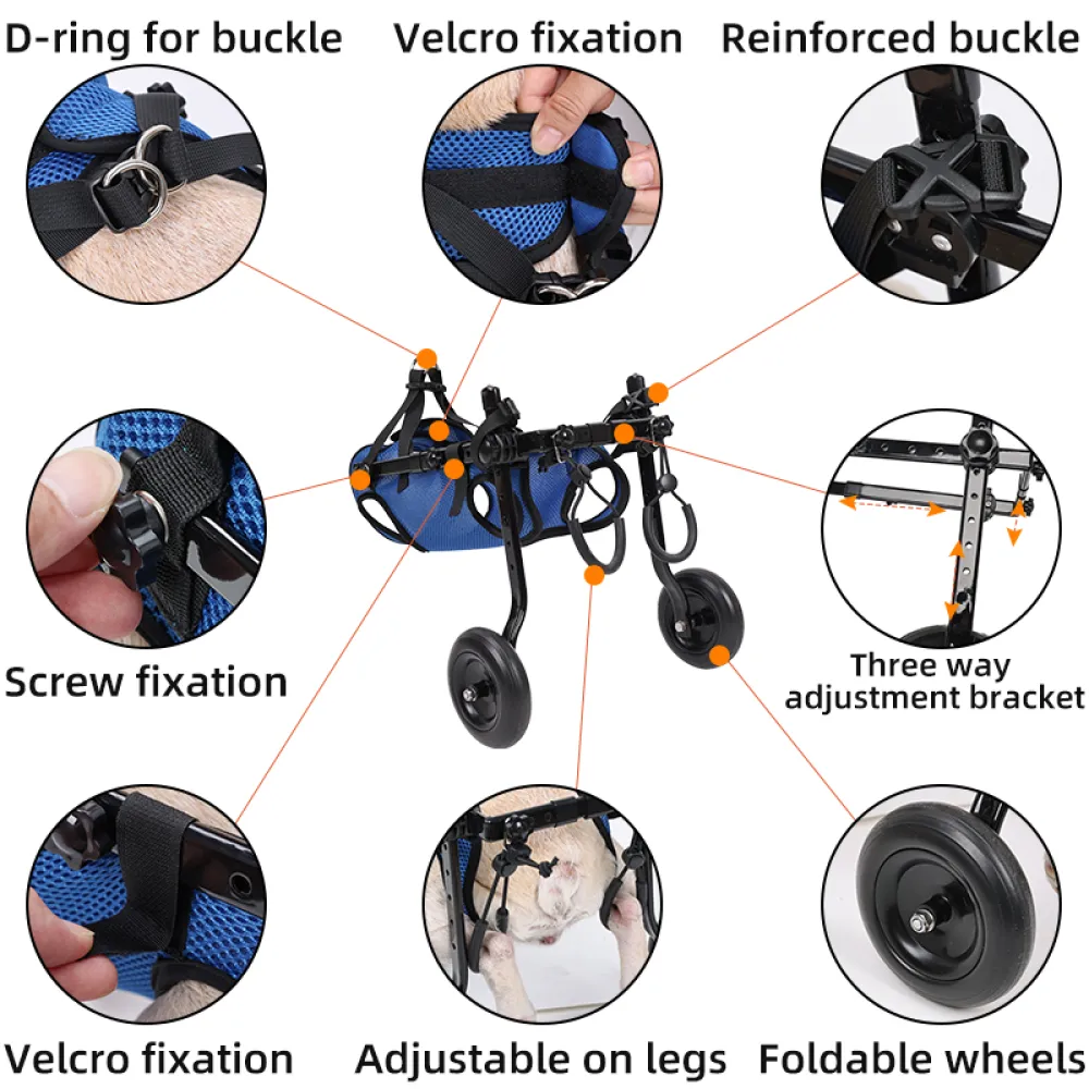 Dog Wheelchair for Hind Leg Weakness