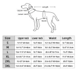 Dog waterproof thickened vest jacket