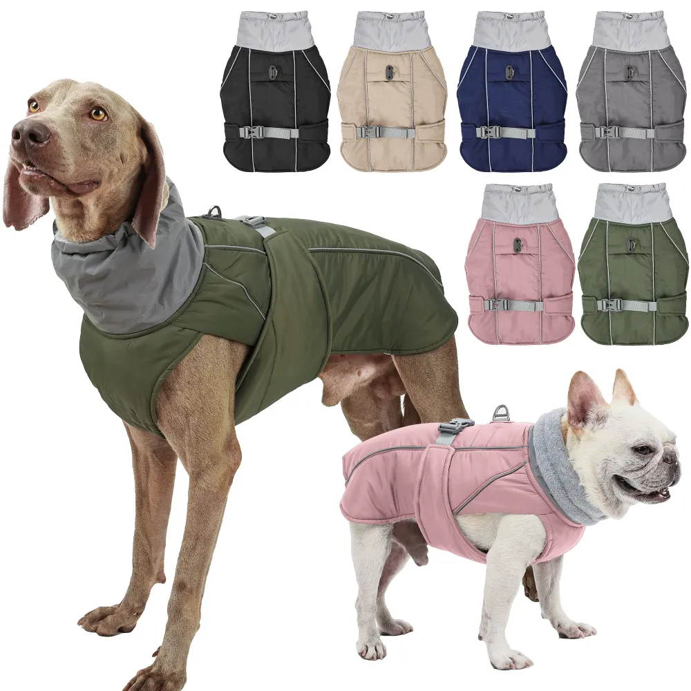 Dog waterproof thickened vest jacket